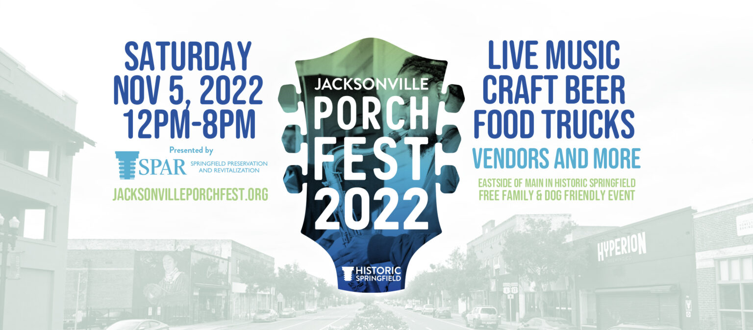 Jacksonville PorchFest Jacksonville music festival presented on the